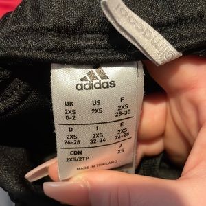 Women’s Adidas Joggers Black and Pink XXS
